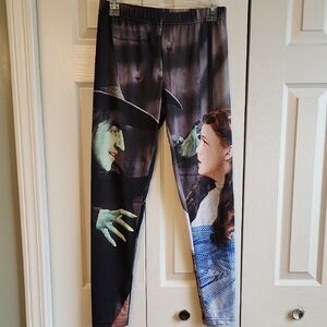 Wizard of Oz Graphic Leggings with Dorothy and Wicked Witch